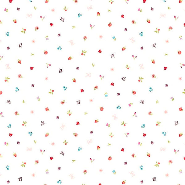 Little Red in the Woods Bits Cream C8084-CREAM