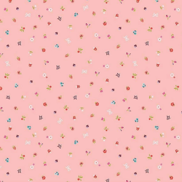 Little Red in the Woods Bits Pink