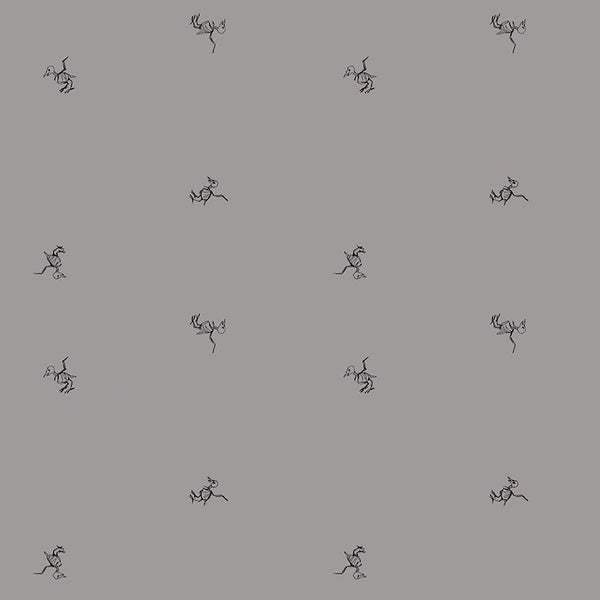 Scaredy Cat BirdBones in Gray by Amanda Niederhauser C9414-GRAY