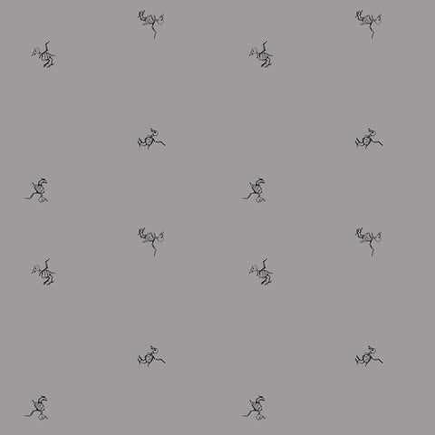 Scaredy Cat BirdBones in Gray by Amanda Niederhauser C9414-GRAY