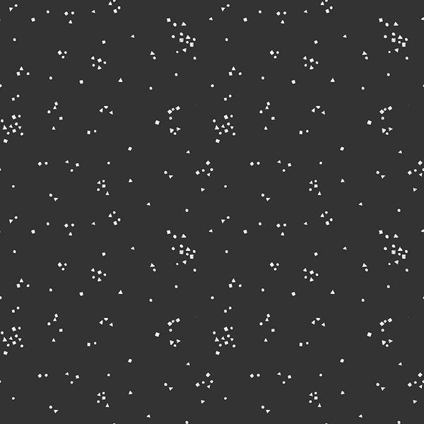 Scaredy Cat Shapes in Charcoal by Amanda Niederhauser C9415-CHARCOAL