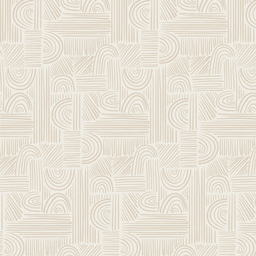 Soften The Volume Moment of Zen in Taupe by AGF Studio CAP-SV-11600