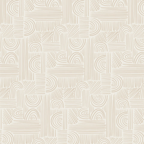 Soften The Volume Moment of Zen in Taupe by AGF Studio CAP-SV-11600
