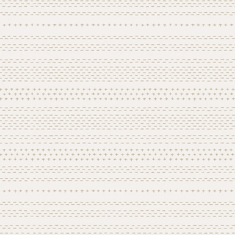 Soften The Volume Sashiko Mending in Off White by AGF Studio CAP-SV-11607