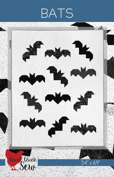 Bats quilt pattern by Allison Harris
