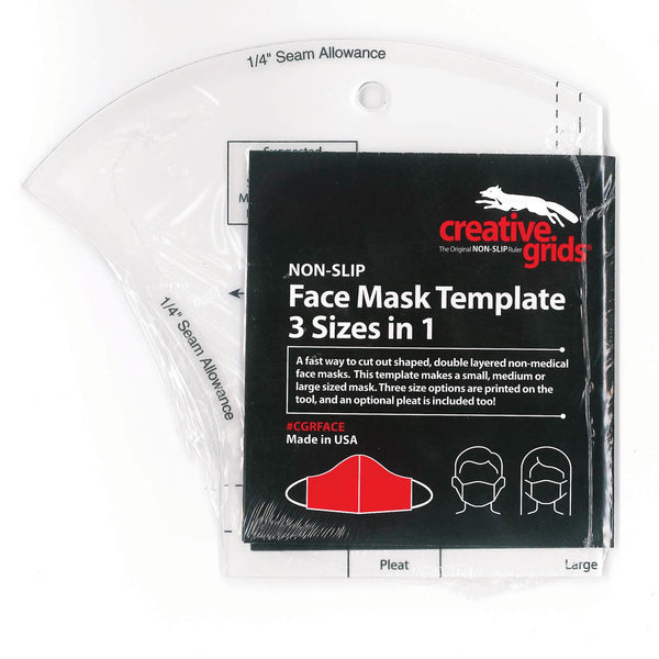 Face Mask Template 3 Sizes in 1