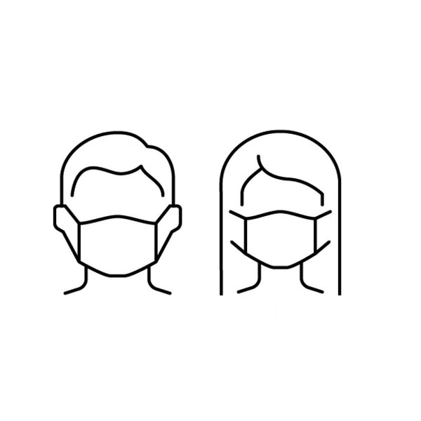 Face Mask Template 3 Sizes in 1
