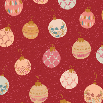Cozy and Magical Deck the Halls in Wine by Maureen Cracknell CMA-25122