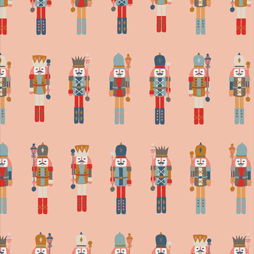 Cozy and Magical Jolly March in Peach by Maureen Cracknell CMA-25130