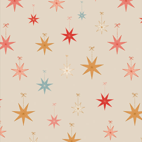 Cozy and Magical Let it Glow in Cream by Maureen Cracknell CMA-25132