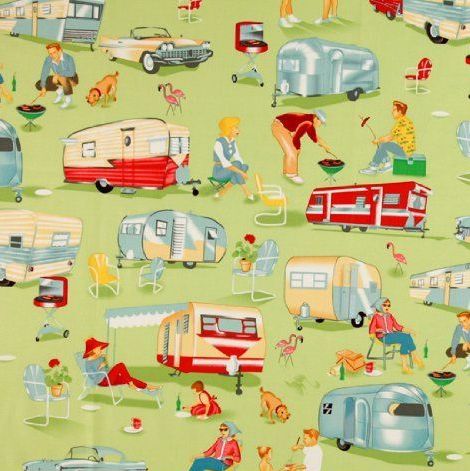 Trailer Travel in Multi by Michael Miller