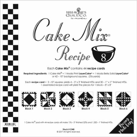 Cake Mix Recipe #8 by Miss Rosie's Quilt Co for Moda