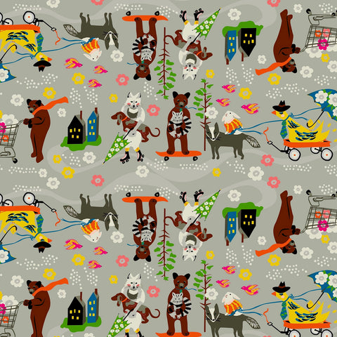 Caravan Car Pool in Grey