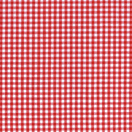 Carolina Gingham in Crimson by Robert Kaufman Fabrics