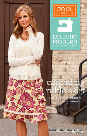 Cascading Ruffle Skirt Sewing Pattern by Joel Dewberry