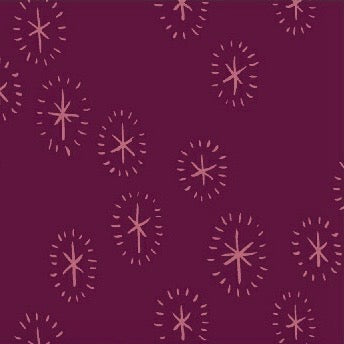 Caturday Asterisk in Red Violet