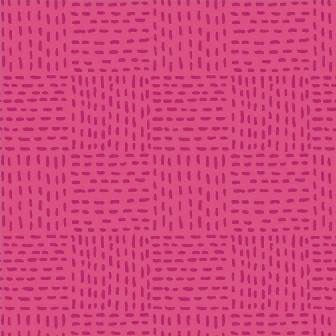 Caturday Tile Stitch in Red Violet