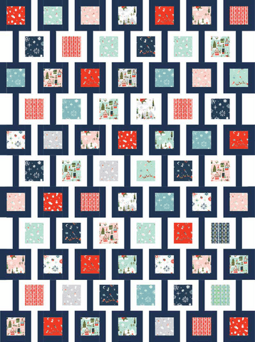 Way Up North Chain Link Quilt Kit