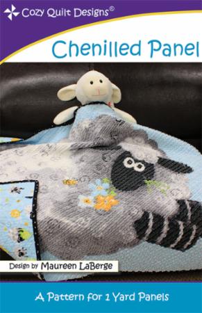 Chenilled Panel by Cozy Quilt Design