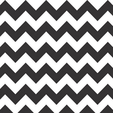 Medium Chevron in Black by Riley Blake Designs