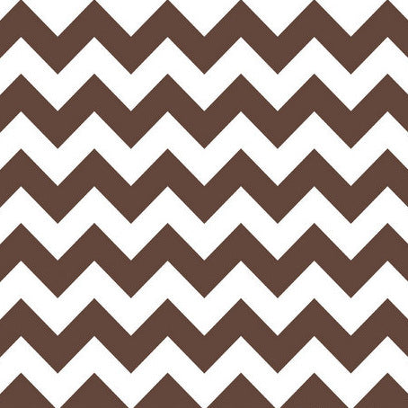 Medium Chevron in Brown by Riley Blake Designs