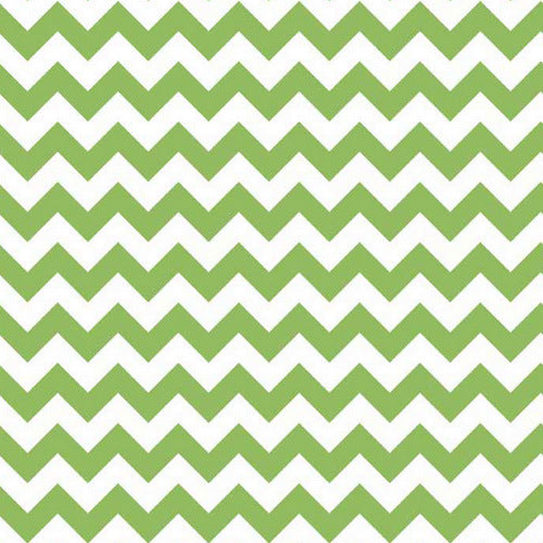 Small Chevron in Green by Riley Blake Designs