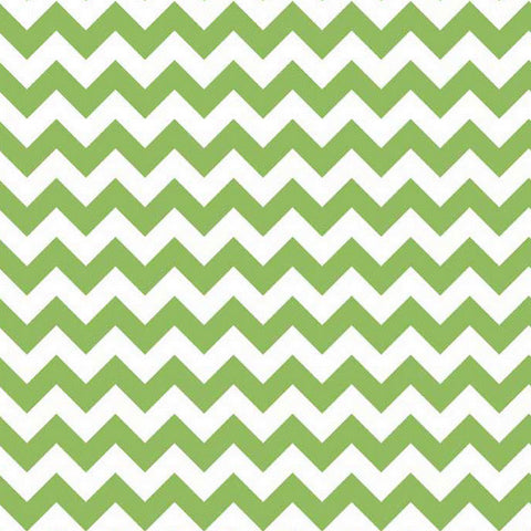 Small Chevron in Green by Riley Blake Designs