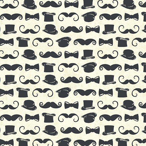 Chillingsworths Bicycle Race Fashion Necessities in Cream by Andover Fabrics