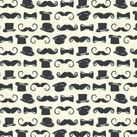 Chillingsworths Bicycle Race Fashion Necessities in Cream by Andover Fabrics