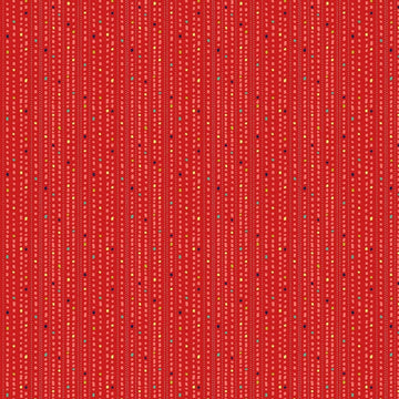 Chloe Pebble Stripe Red