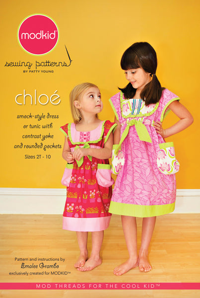 Chloe Dress and Tunic Sewing Pattern by Modkid Sewing Patterns
