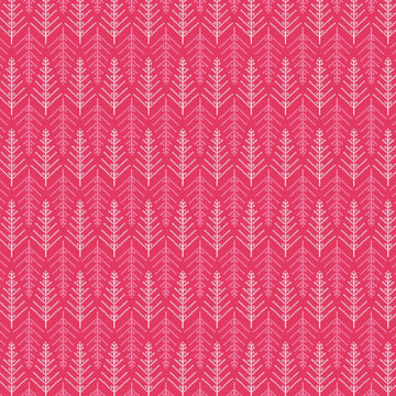Christmas Dear Tinsel Trees in Pink