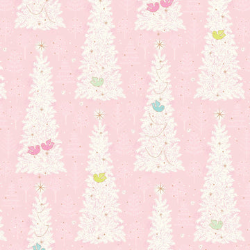 Christmas Dear Winter Flock in Pink