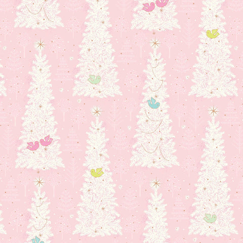 Christmas Dear Winter Flock in Pink