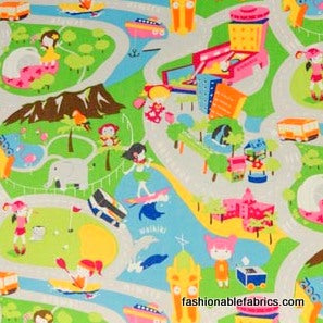 City Scene by Trans Pacific Textiles