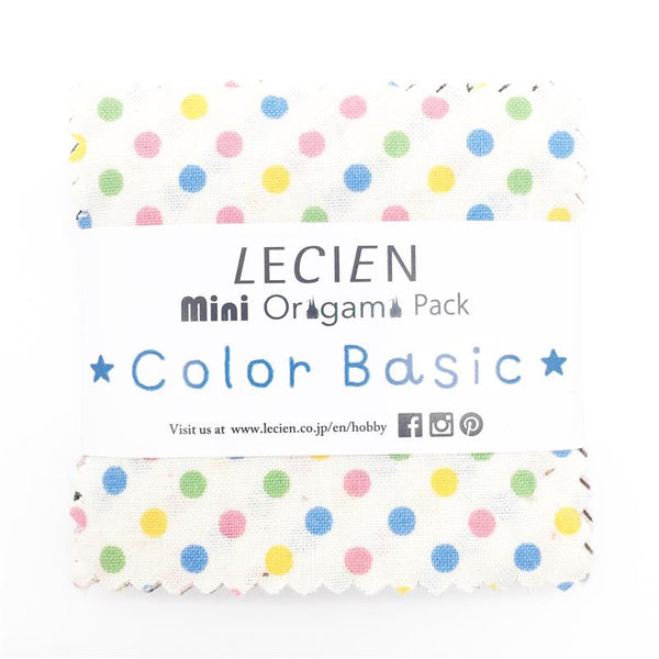 Color Basic Mini Origami Pack by Lecien