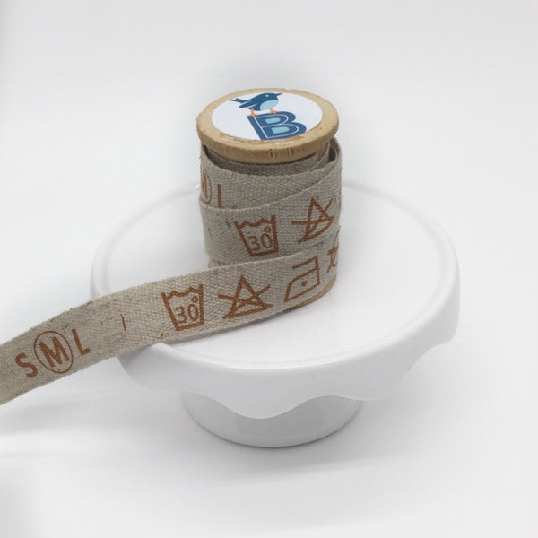 Cotton Linen Ribbon Textile Care