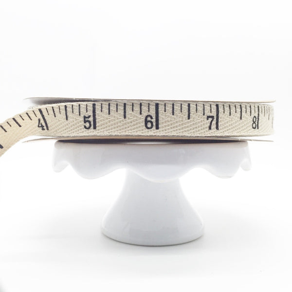 Cotton Twill Tape with Antique Ruler