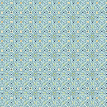 Cozy Christmas Wrapping Paper in Blue by Lori Holt for Riley Blake Designs