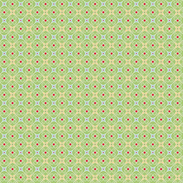 Cozy Christmas Wrapping Paper in Green by Lori Holt for Riley Blake Designs