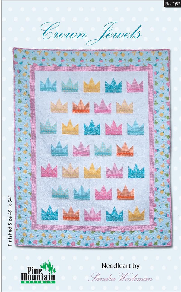Crown Jewels Needleheart by Sandra Workman