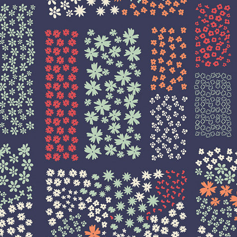 Cultivate Floriculture in Midnight by Art Gallery Fabrics