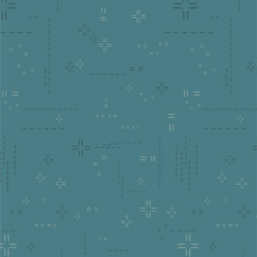 Decostitch Elements Fog in Teal by AGF Studio DSE-716