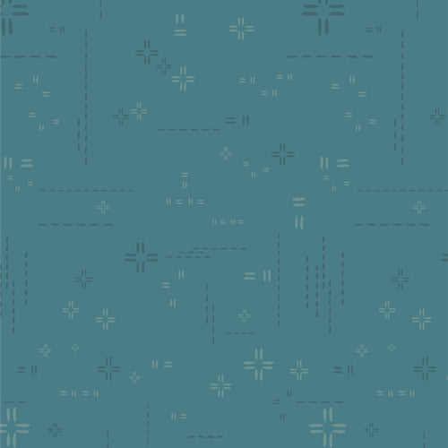 Decostitch Elements Fog in Teal by AGF Studio DSE-716