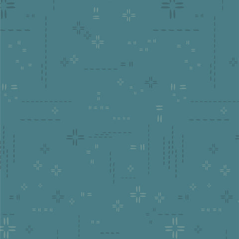 Decostitch Elements Fog in Teal by AGF Studio DSE-716