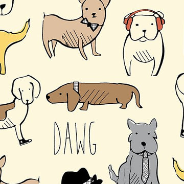 Dawg on Cream by Ink & Arrow