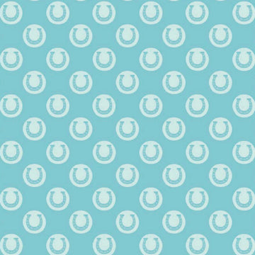 Derby Style Derby Luck on Aqua by Riley Blake Designs