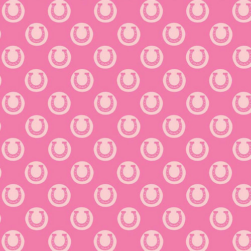 Derby Style Derby Luck on Pink by Riley Blake Designs