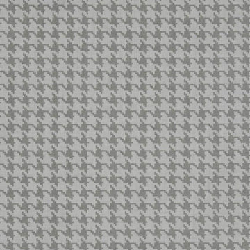 Dog Gone it Houndstooth in stone gray