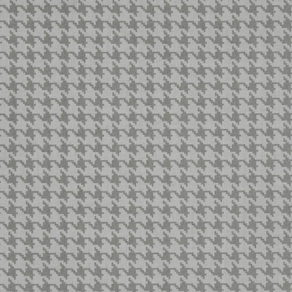 Dog Gone it Houndstooth in stone gray